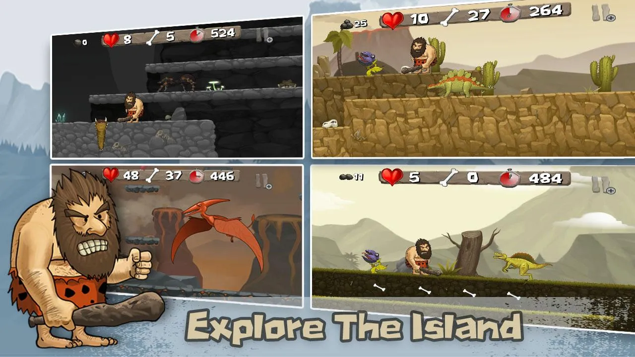 Caveman Chuck | Indus Appstore | Screenshot