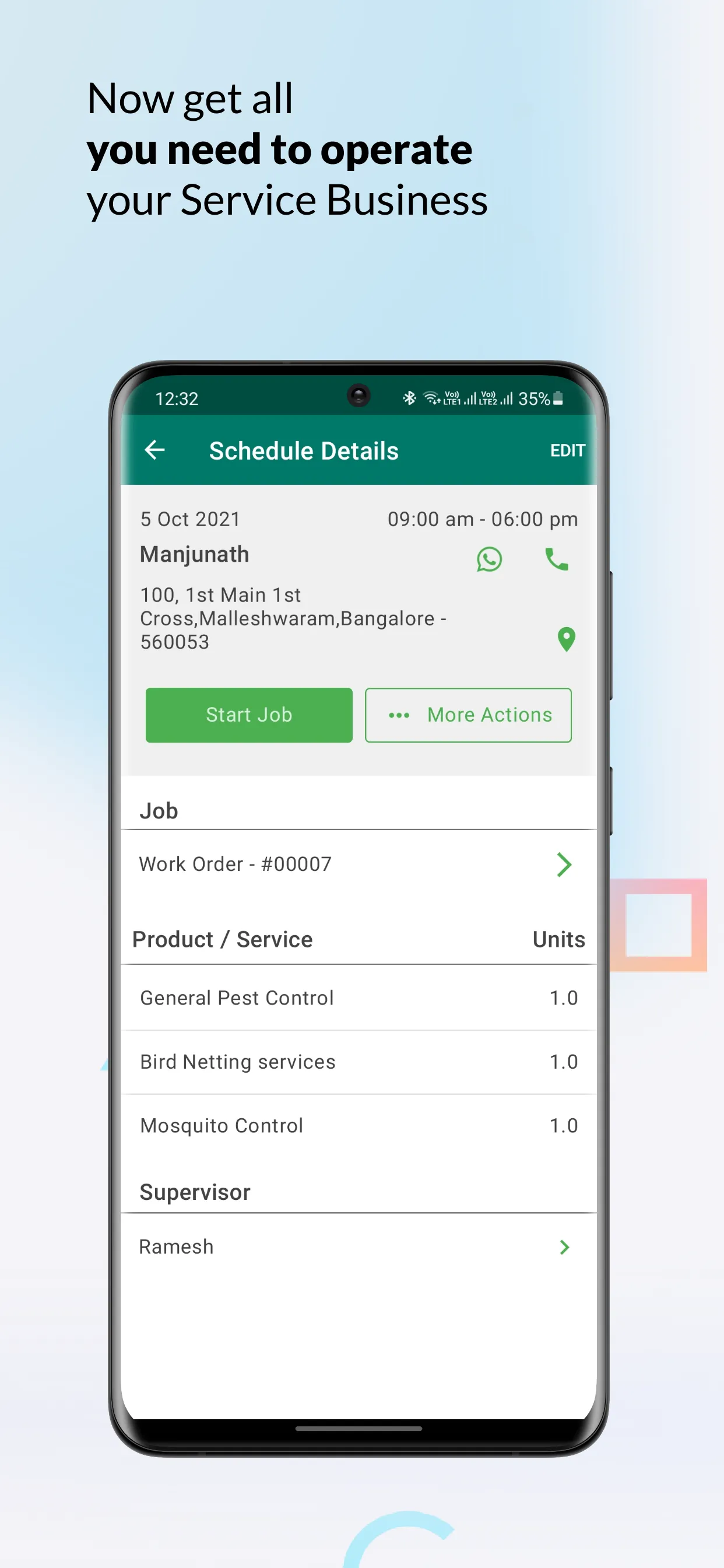 Workbell - Field Job Scheduler | Indus Appstore | Screenshot