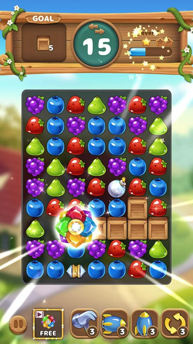 Fruits Garden : Merge Puzzle | Indus Appstore | Screenshot