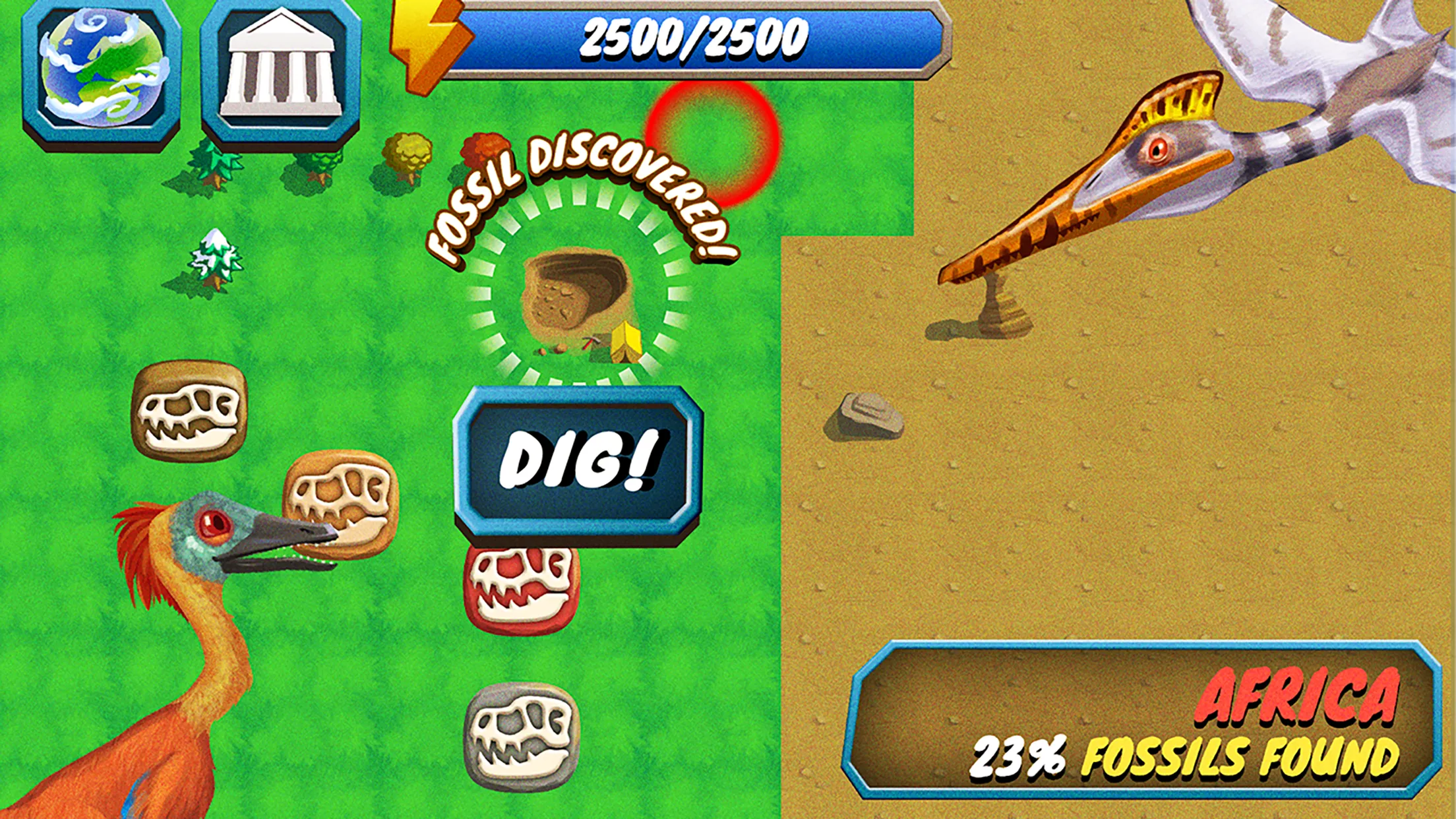 Dino Quest: Dig Dinosaur Game | Indus Appstore | Screenshot