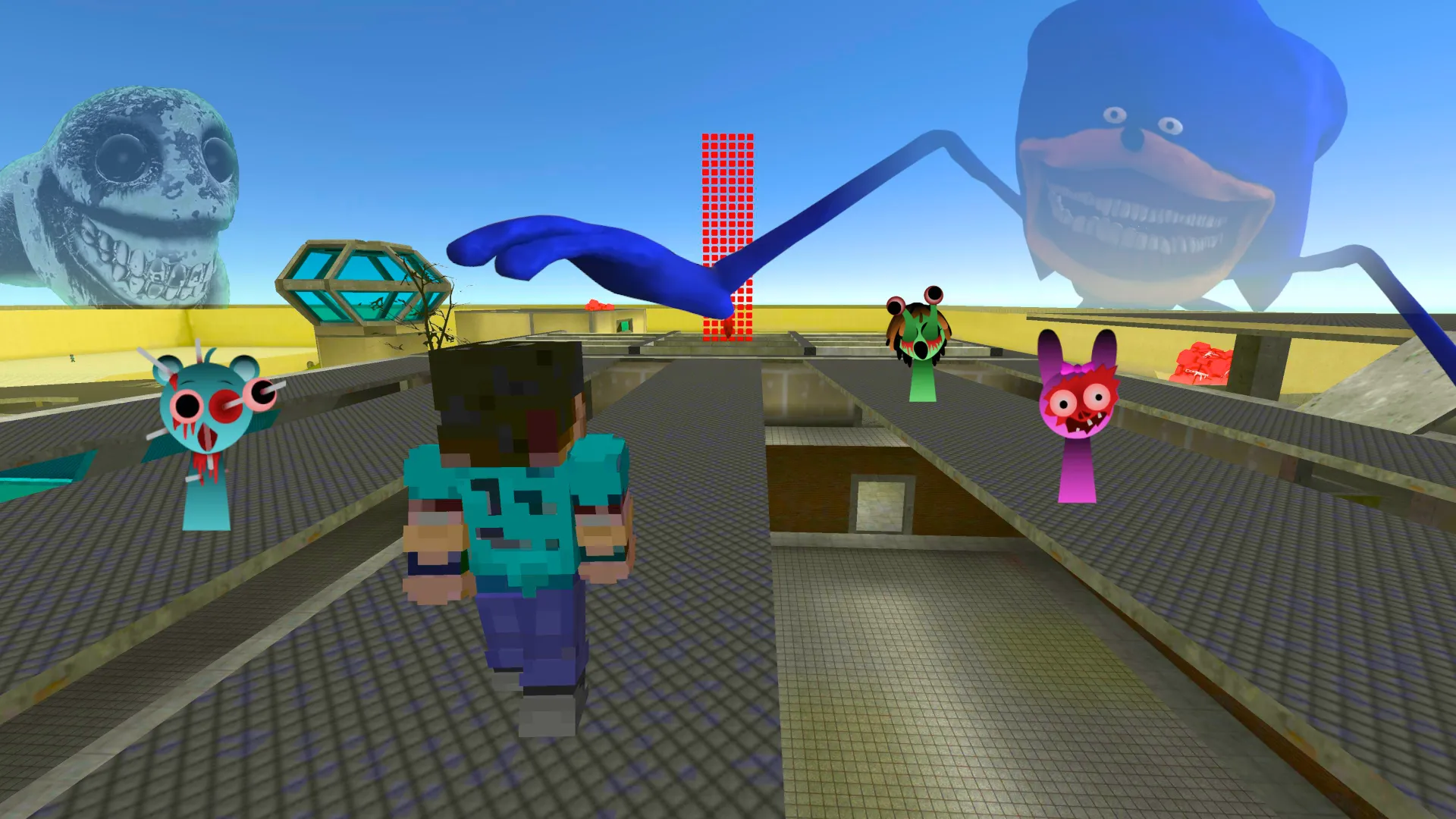 Nextbots backroom Meme Hunters | Indus Appstore | Screenshot