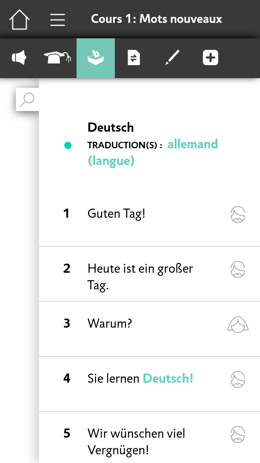 Allemand 2015 | Indus Appstore | Screenshot