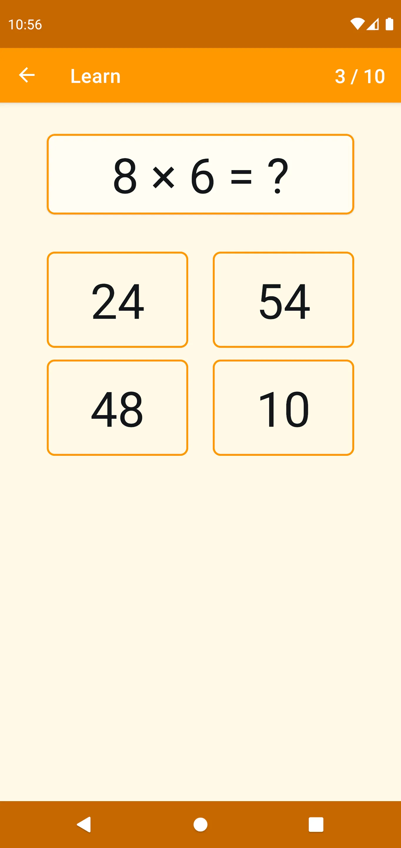 Multiplication table | Indus Appstore | Screenshot