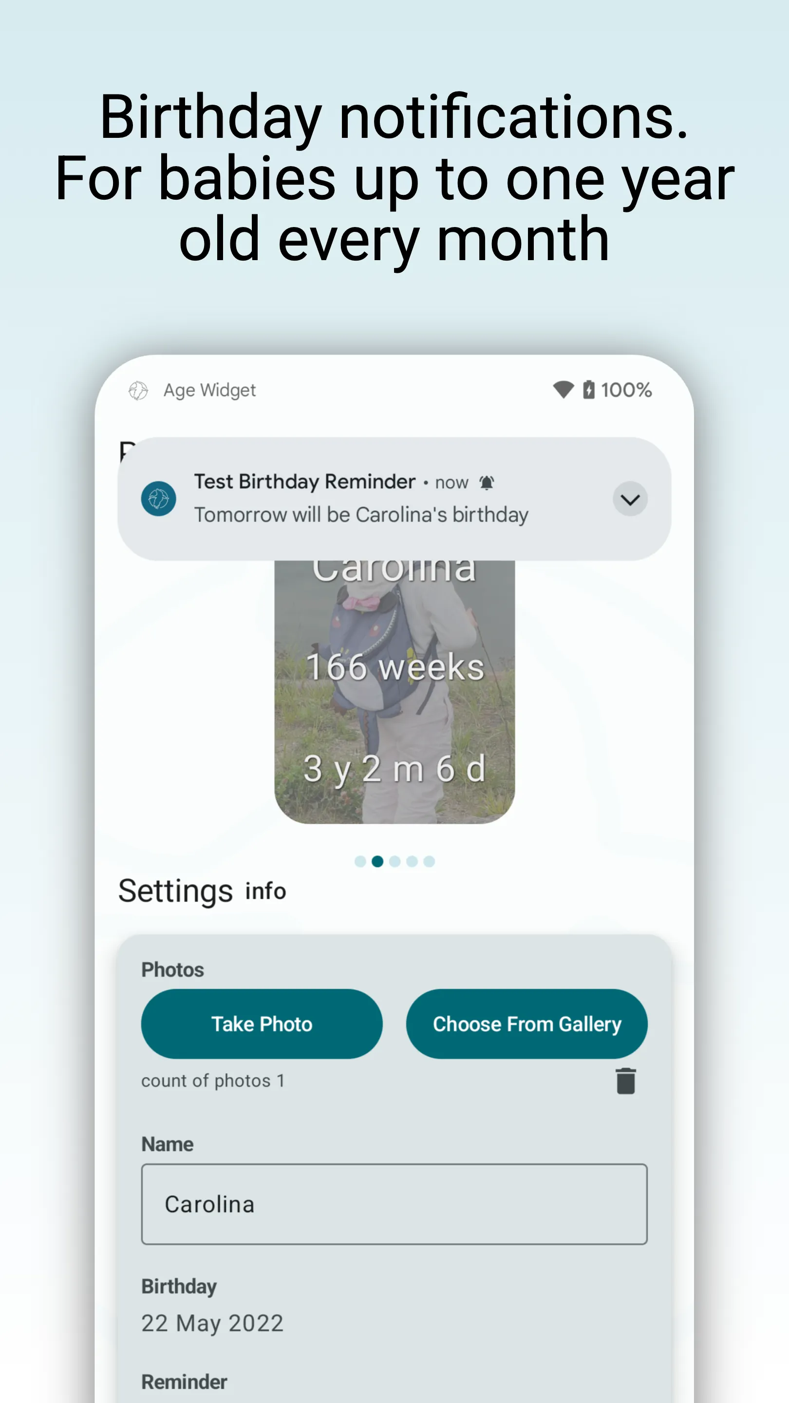 Age Widget | Indus Appstore | Screenshot