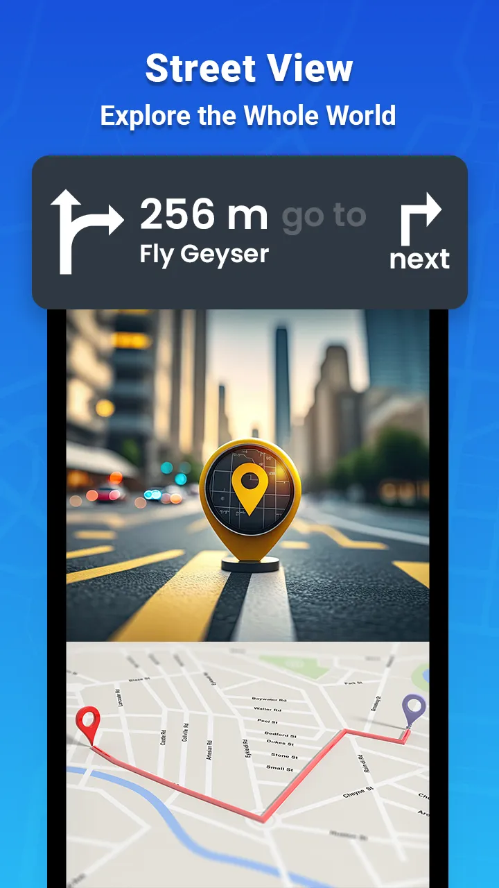 GPS Map Driving Directions | Indus Appstore | Screenshot