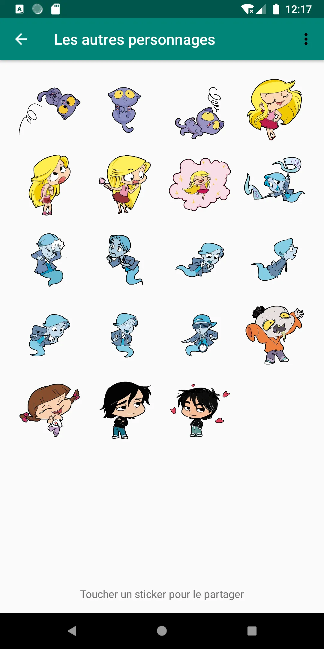 Stickers Mortelle Adèle | Indus Appstore | Screenshot