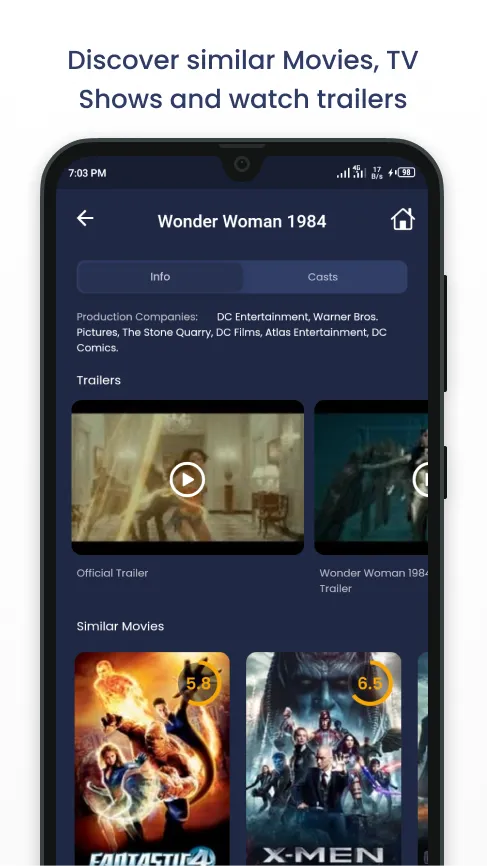 MovieBud - Ultimate movie app. | Indus Appstore | Screenshot