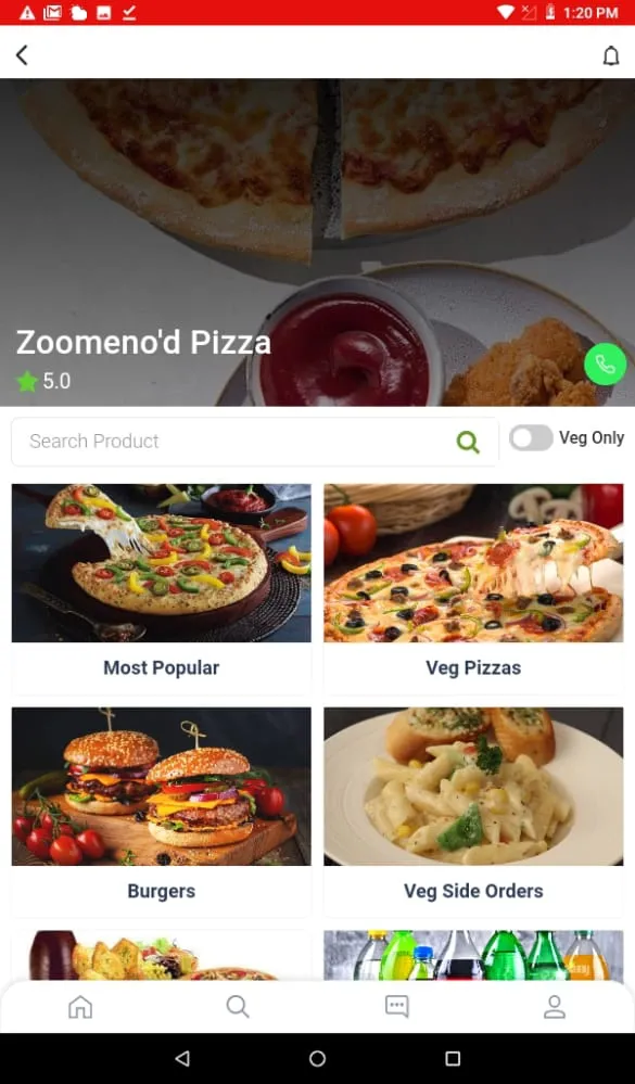 Zoomfood | Indus Appstore | Screenshot