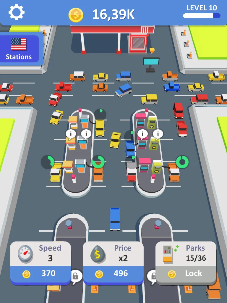 Idle Gas Station Inc | Indus Appstore | Screenshot