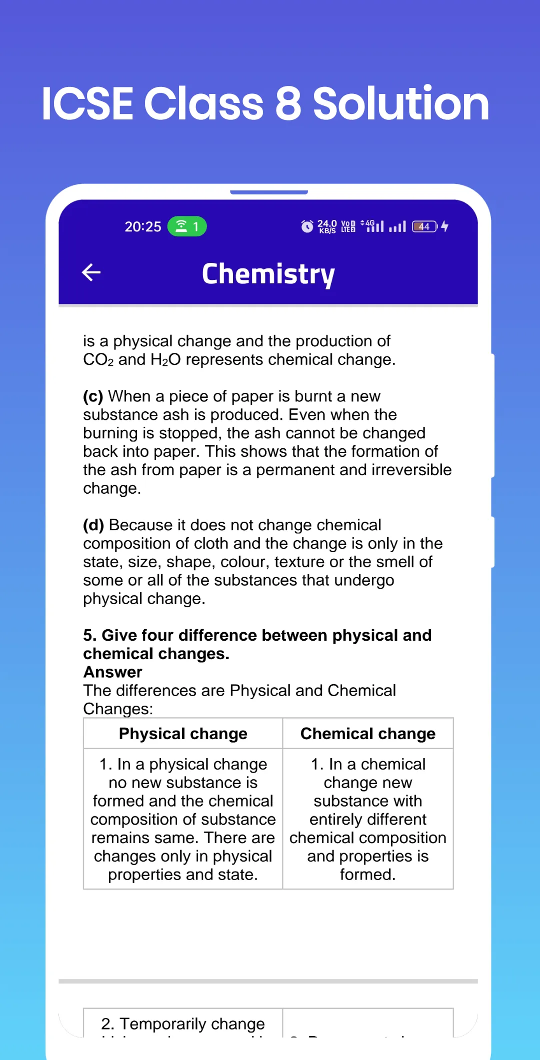 ICSE Selina Class 8 Solution | Indus Appstore | Screenshot