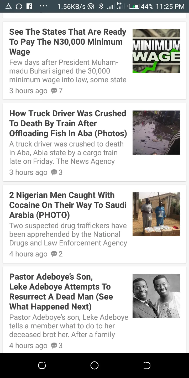 Naija Breaking News | Indus Appstore | Screenshot