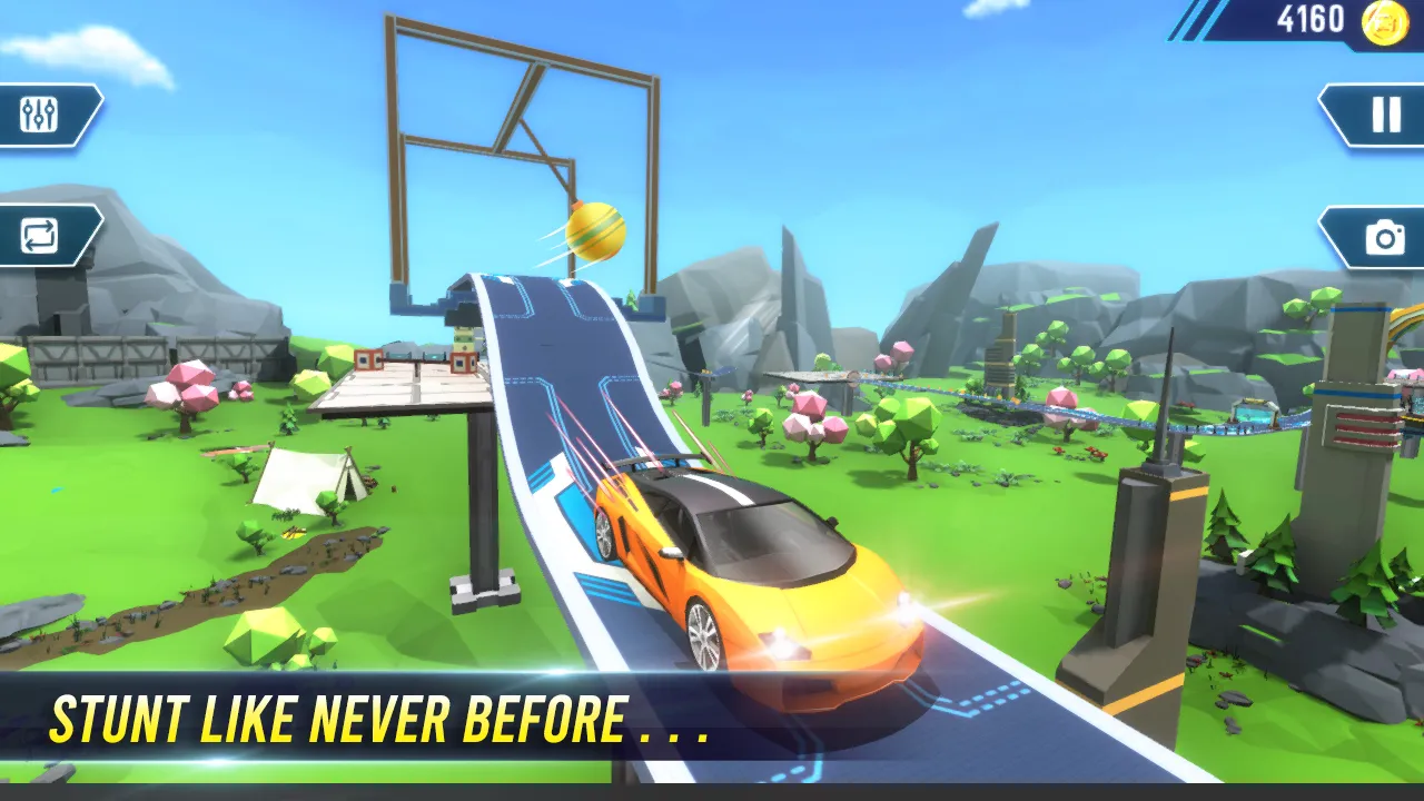 Mega Ramps: Stunt car racing | Indus Appstore | Screenshot