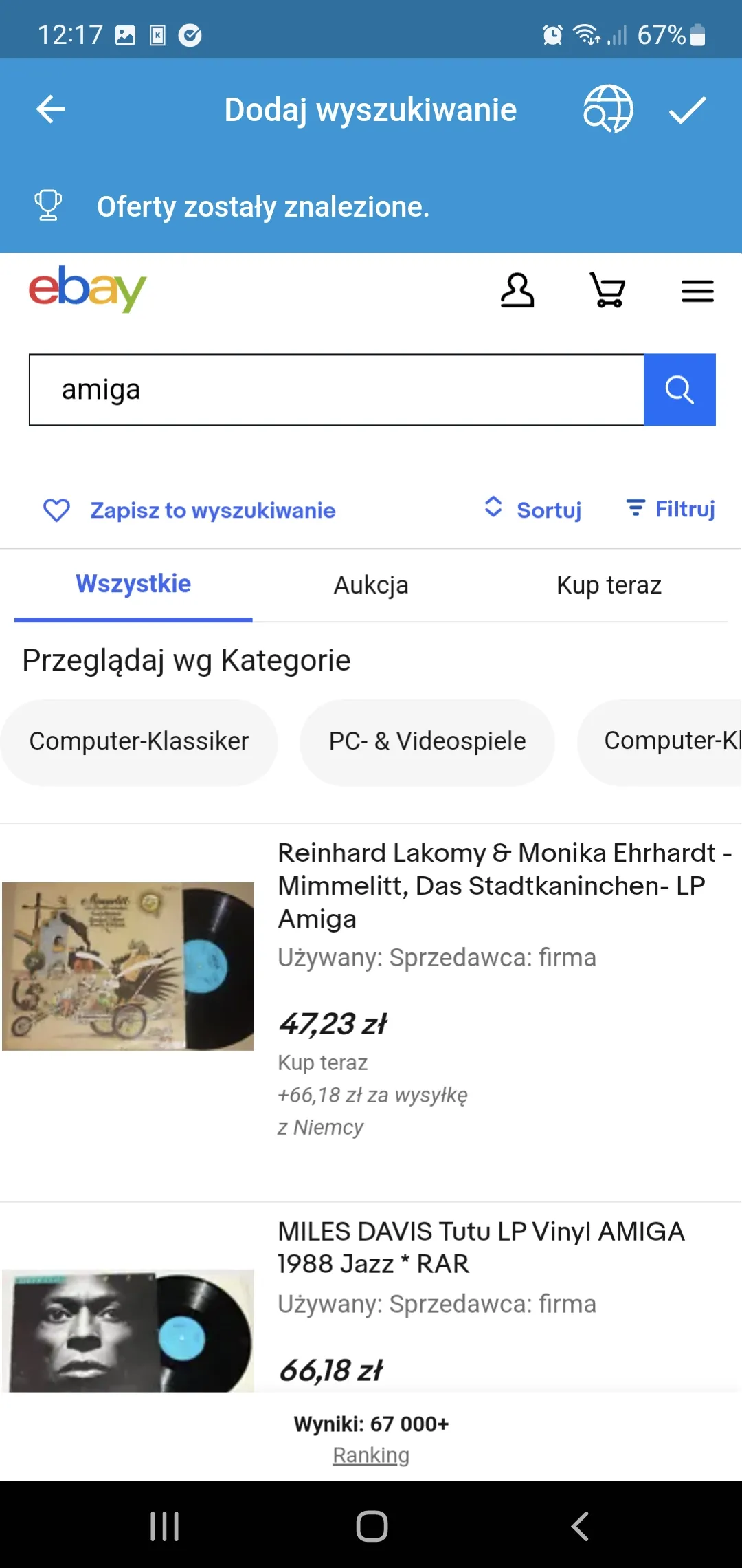 LZX.pl monitorowanie ogłoszeń | Indus Appstore | Screenshot