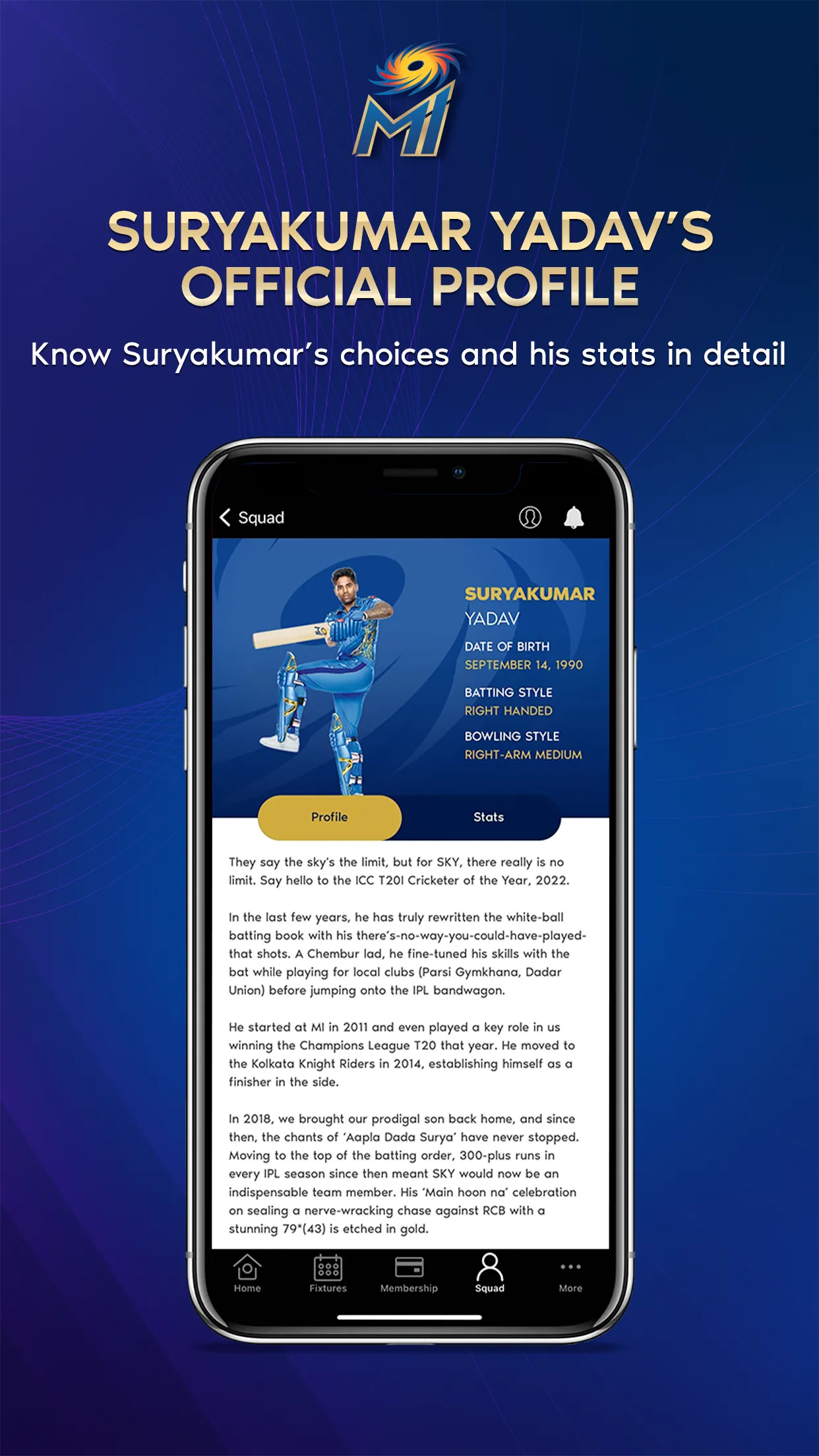 Mumbai Indians Official App | Indus Appstore | Screenshot