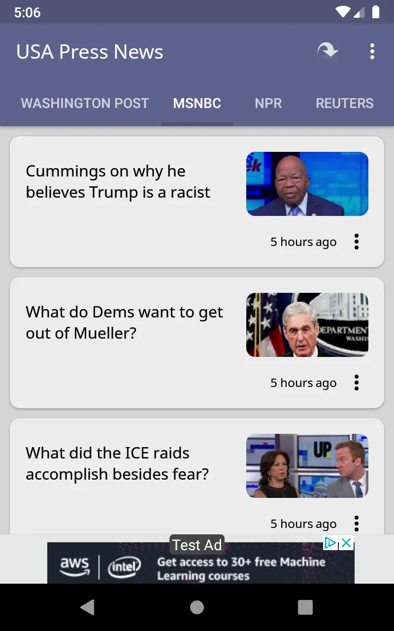 USA Press News | Indus Appstore | Screenshot