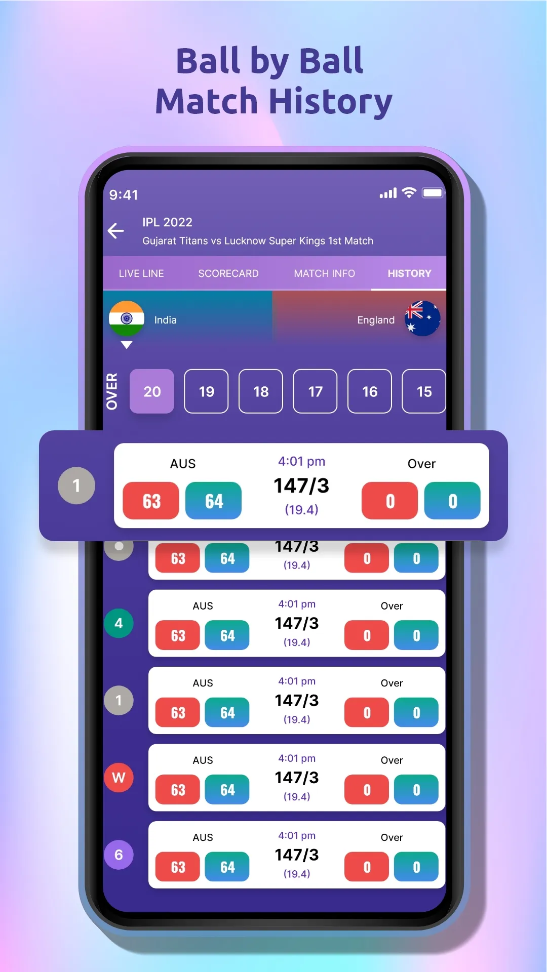 World11 Cricket Live Line | Indus Appstore | Screenshot