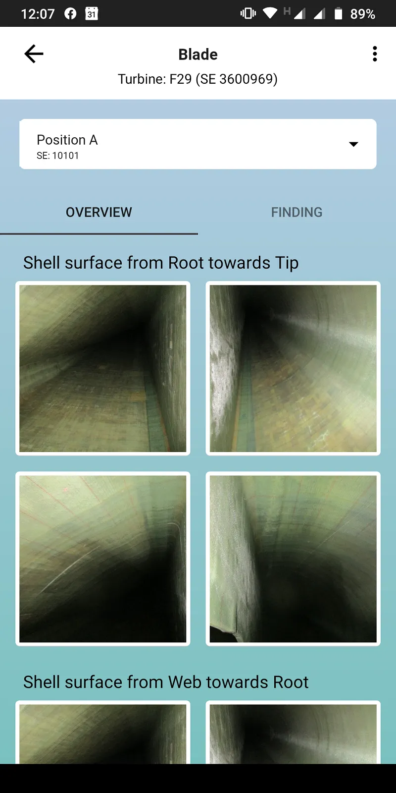 Internal Blade Inspection | Indus Appstore | Screenshot