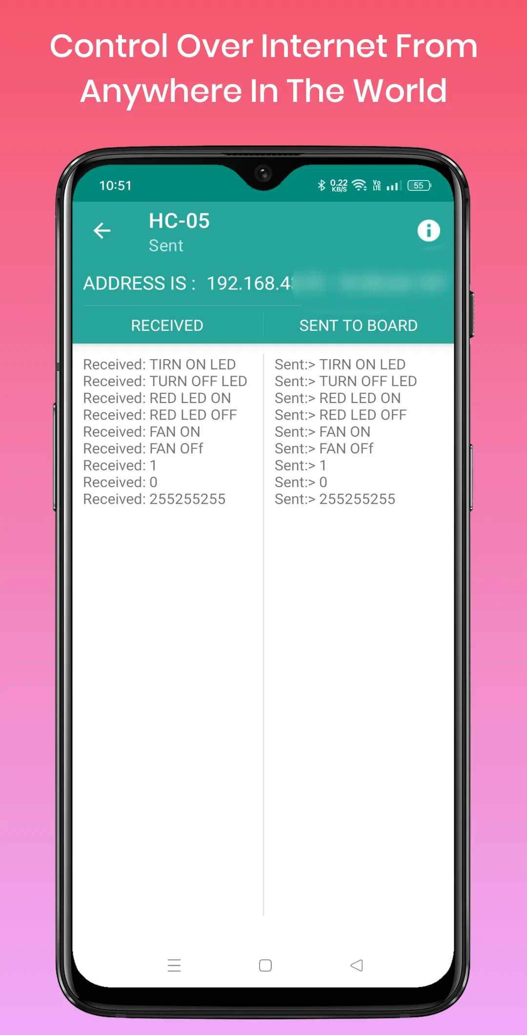 Arduino Bluetooth Controller | Indus Appstore | Screenshot