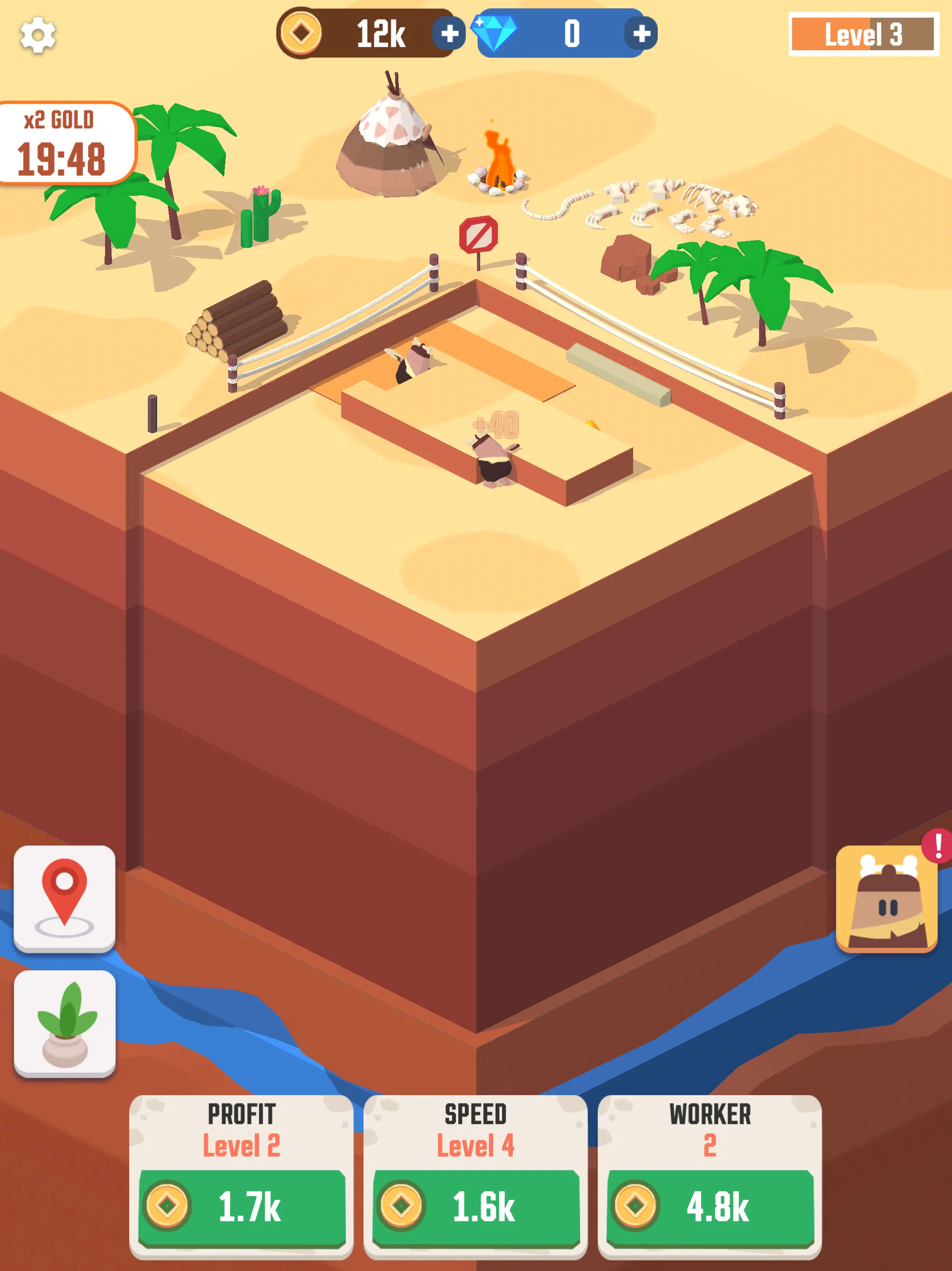 Idle Digging | Indus Appstore | Screenshot