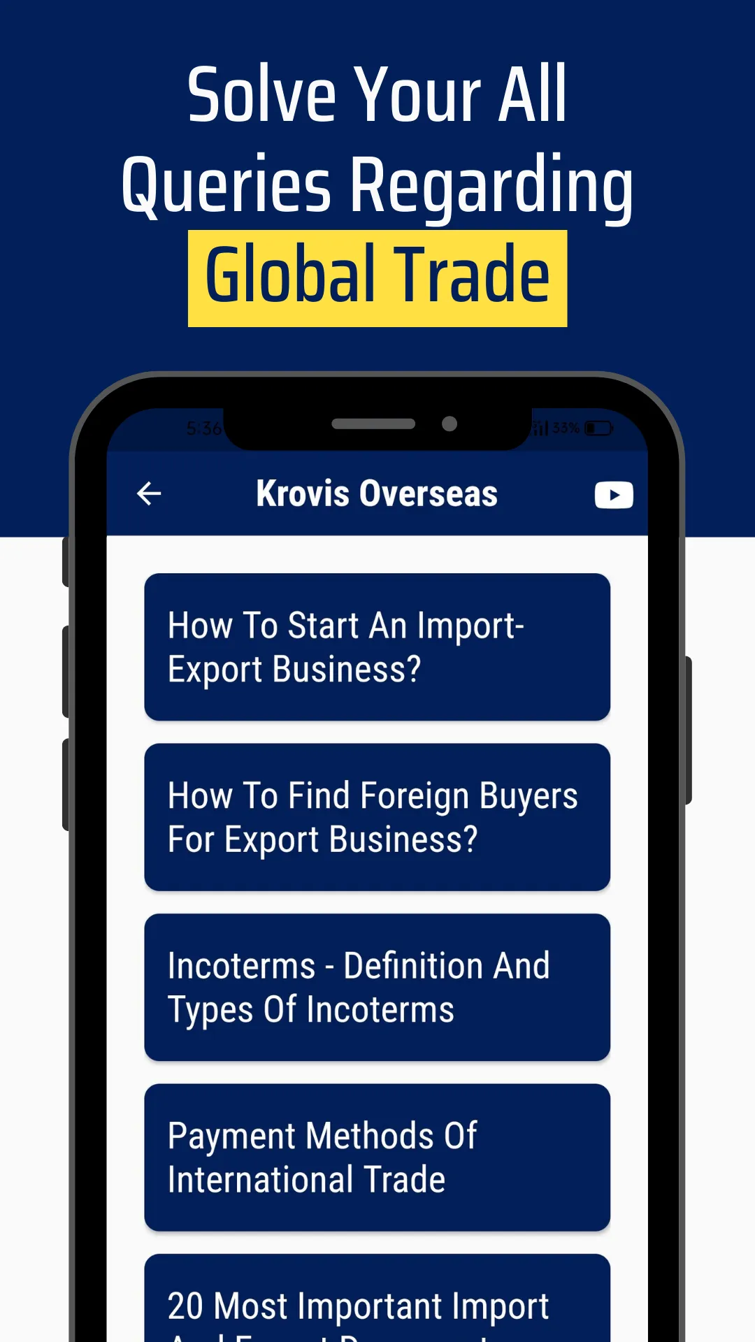 Learn Import Export Business | Indus Appstore | Screenshot