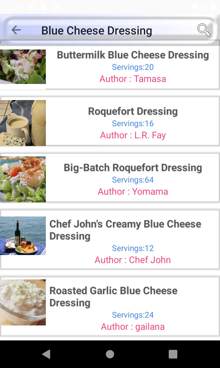 Blue cheese recipe | Indus Appstore | Screenshot