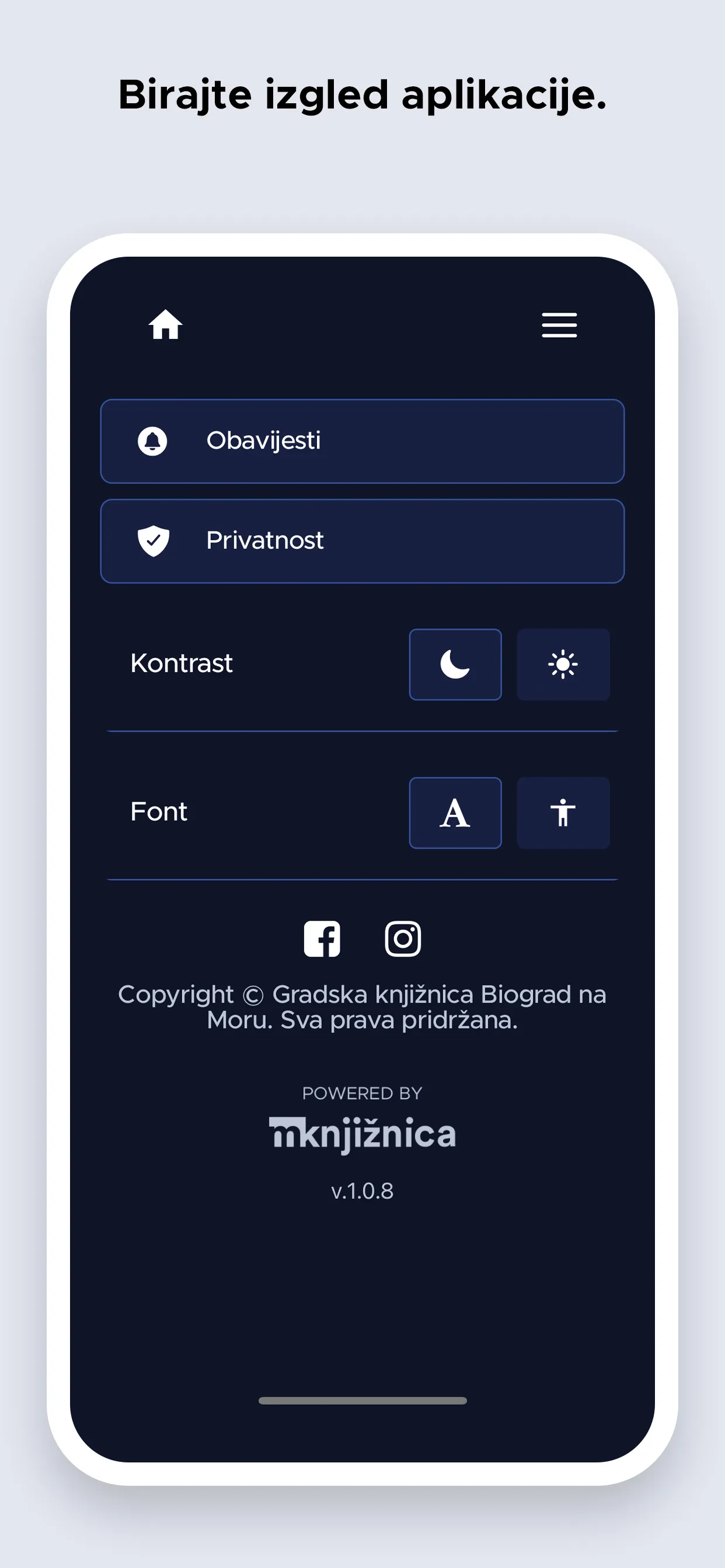 Gradska knjižnica Biograd | Indus Appstore | Screenshot