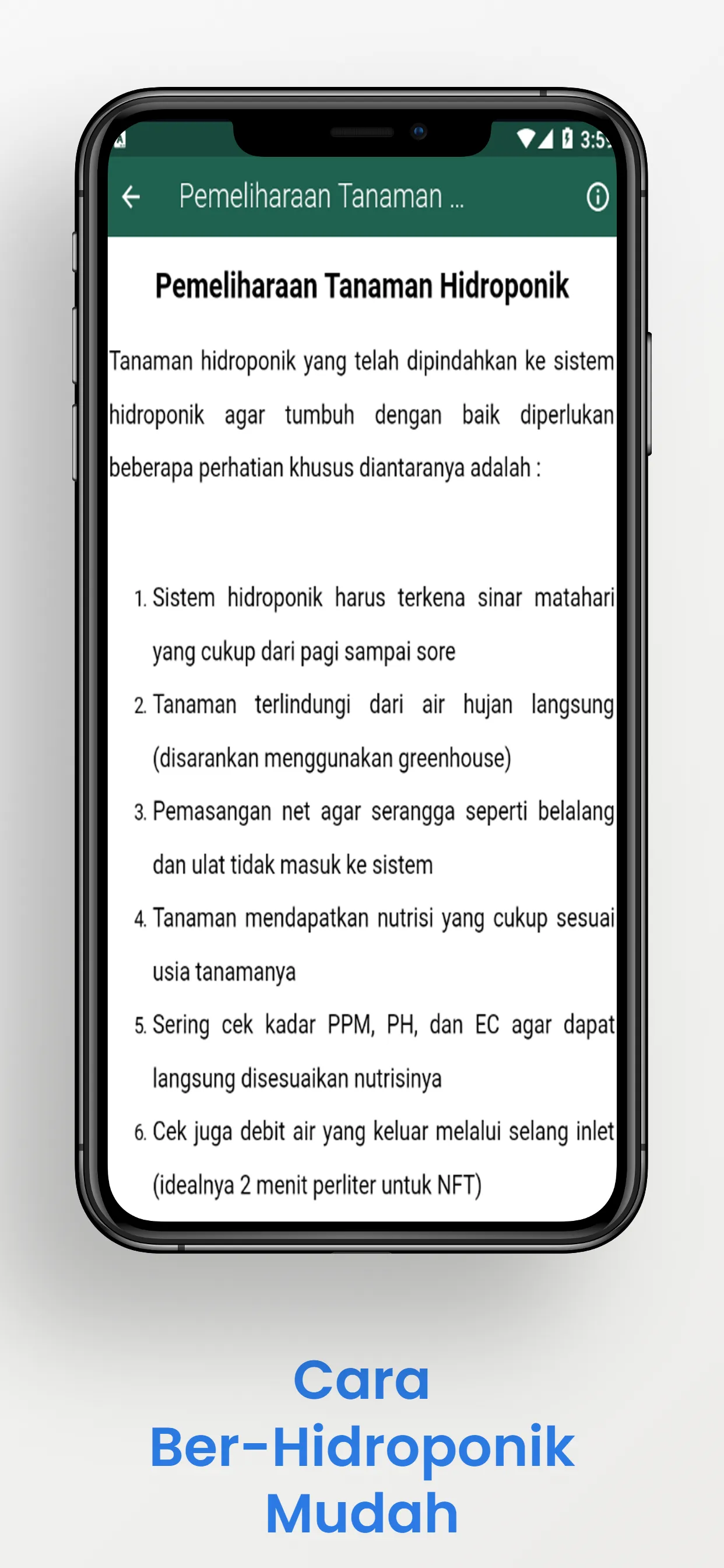 Hidroponik Untuk Pemula Mudah | Indus Appstore | Screenshot