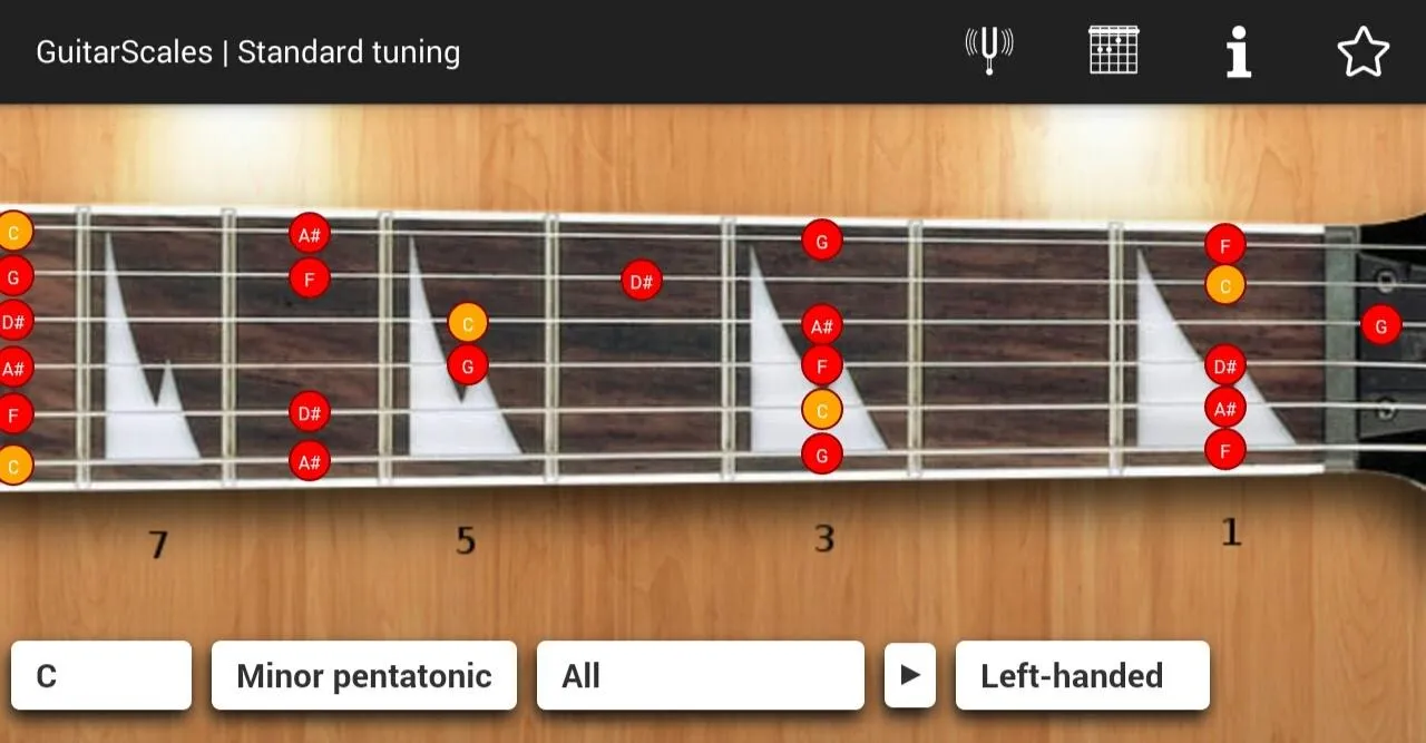 GuitarScales | Indus Appstore | Screenshot