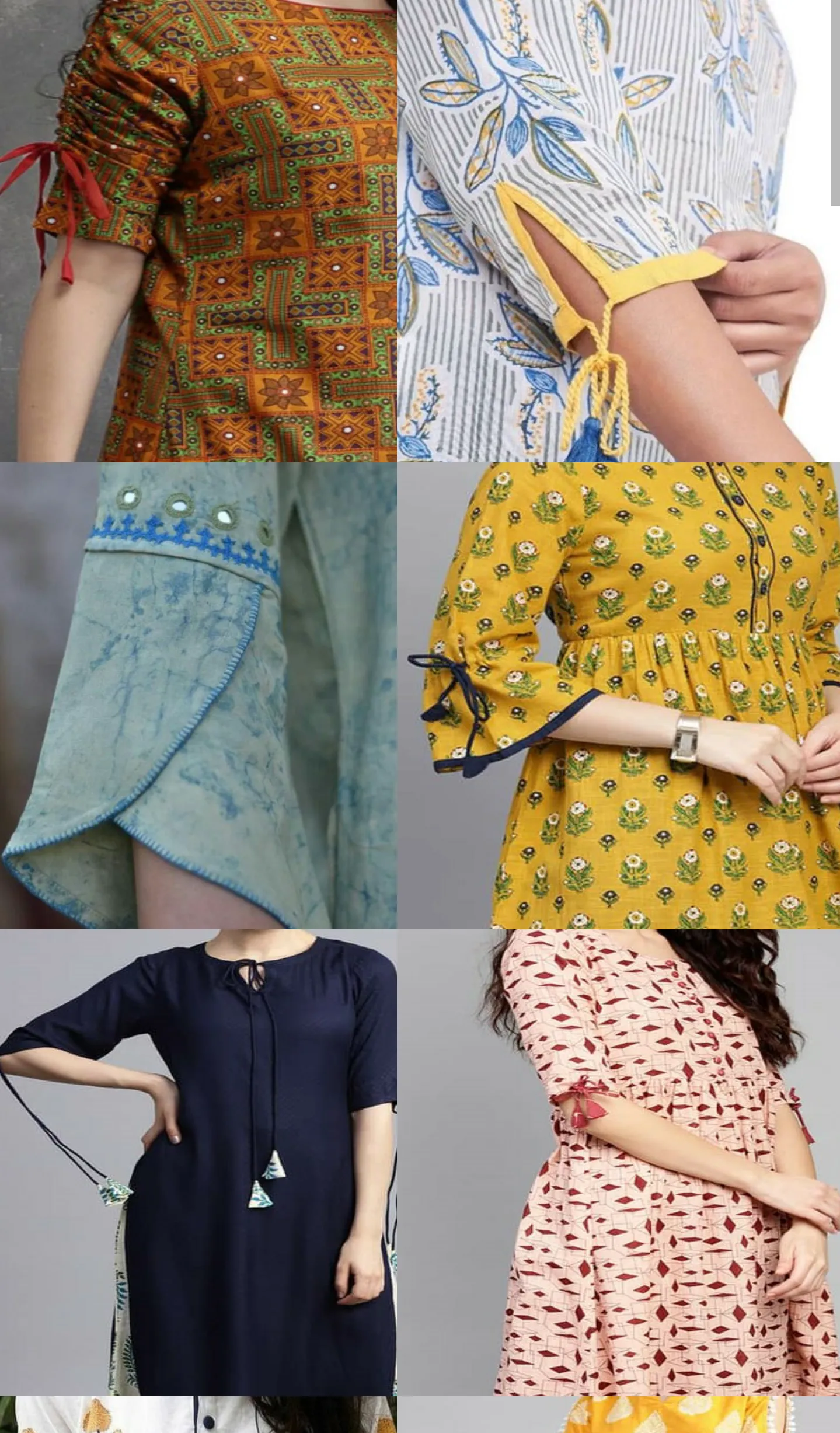 Kurti Sleeves Designs | Indus Appstore | Screenshot