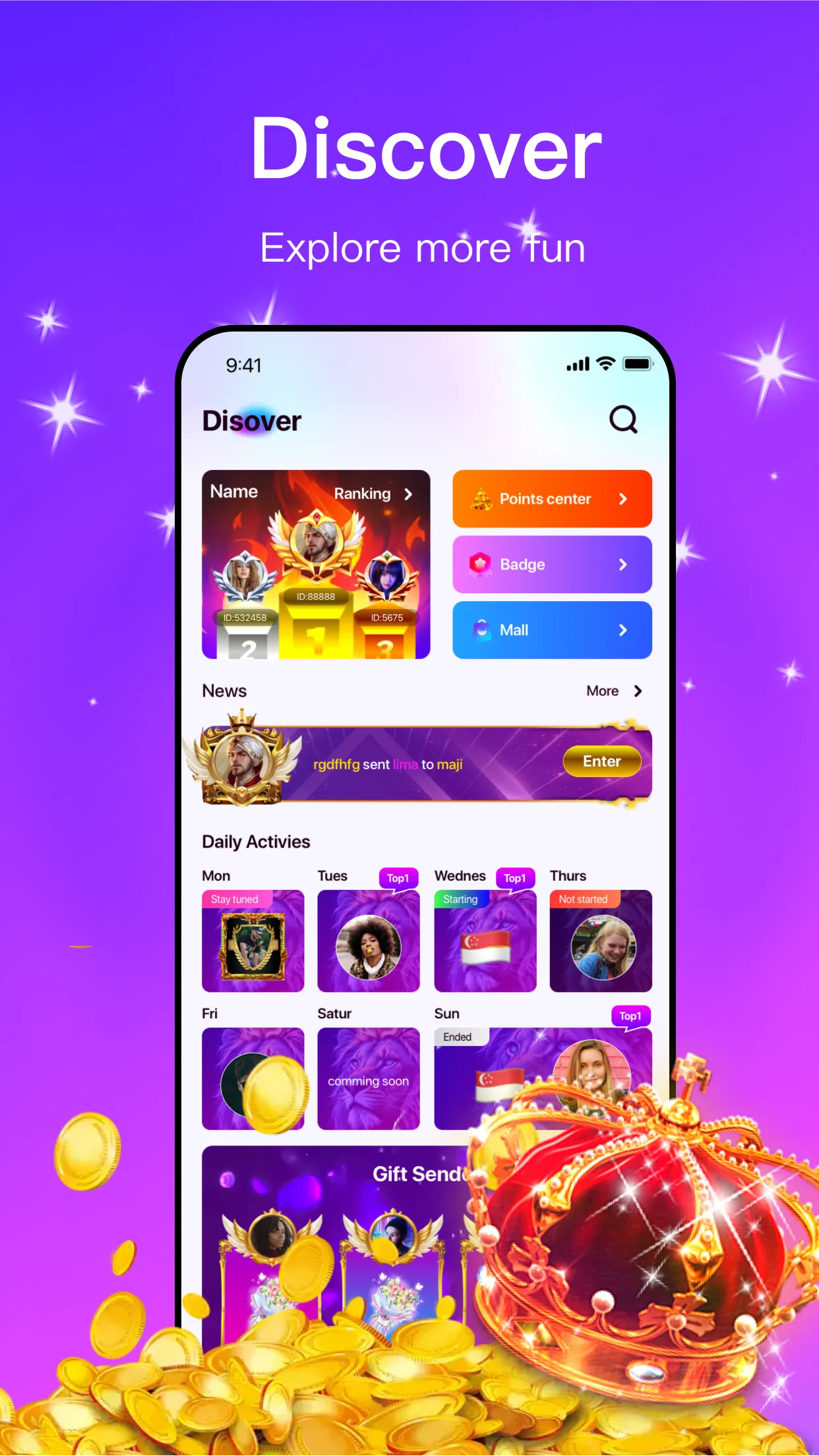 Gimme-Live&Chat | Indus Appstore | Screenshot