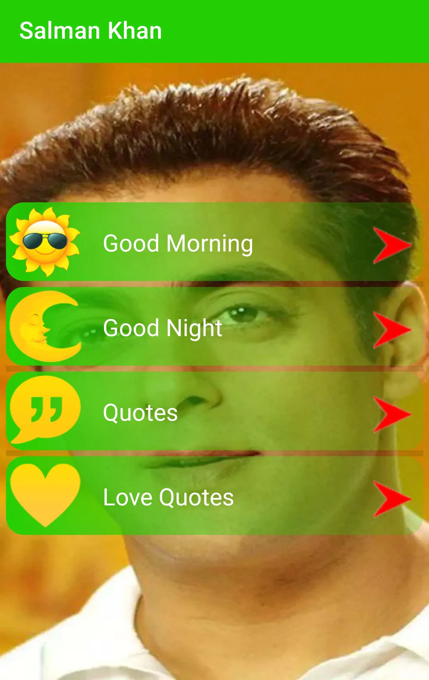 Salman Khan -Greetings | Indus Appstore | Screenshot