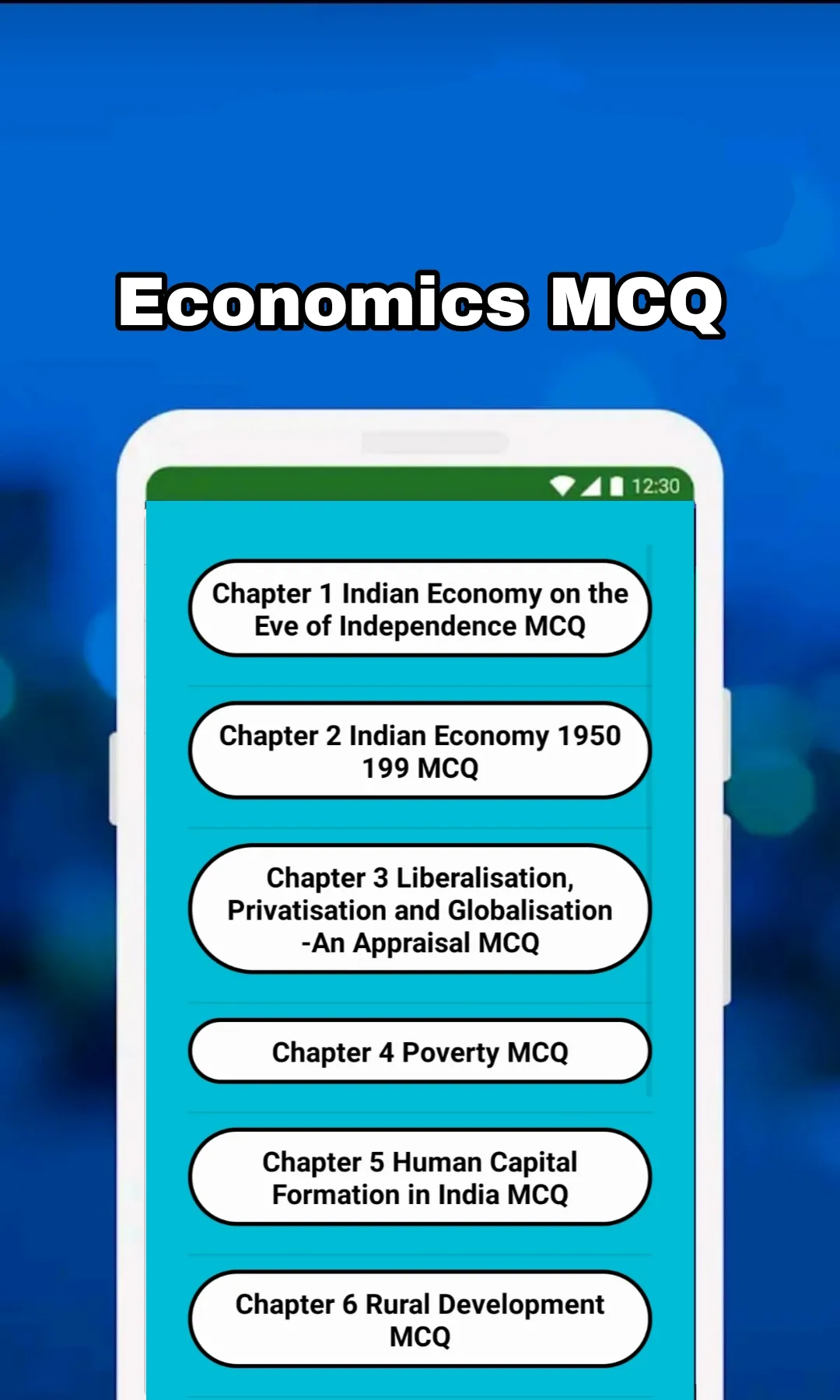 Class 11 Economics Solution | Indus Appstore | Screenshot