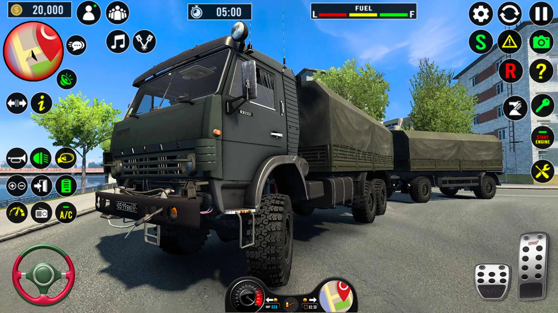 US Military Truck Driving Game | Indus Appstore | Screenshot