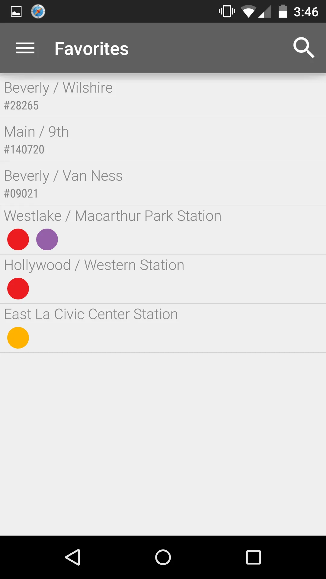 Los Angeles Metro and Bus | Indus Appstore | Screenshot