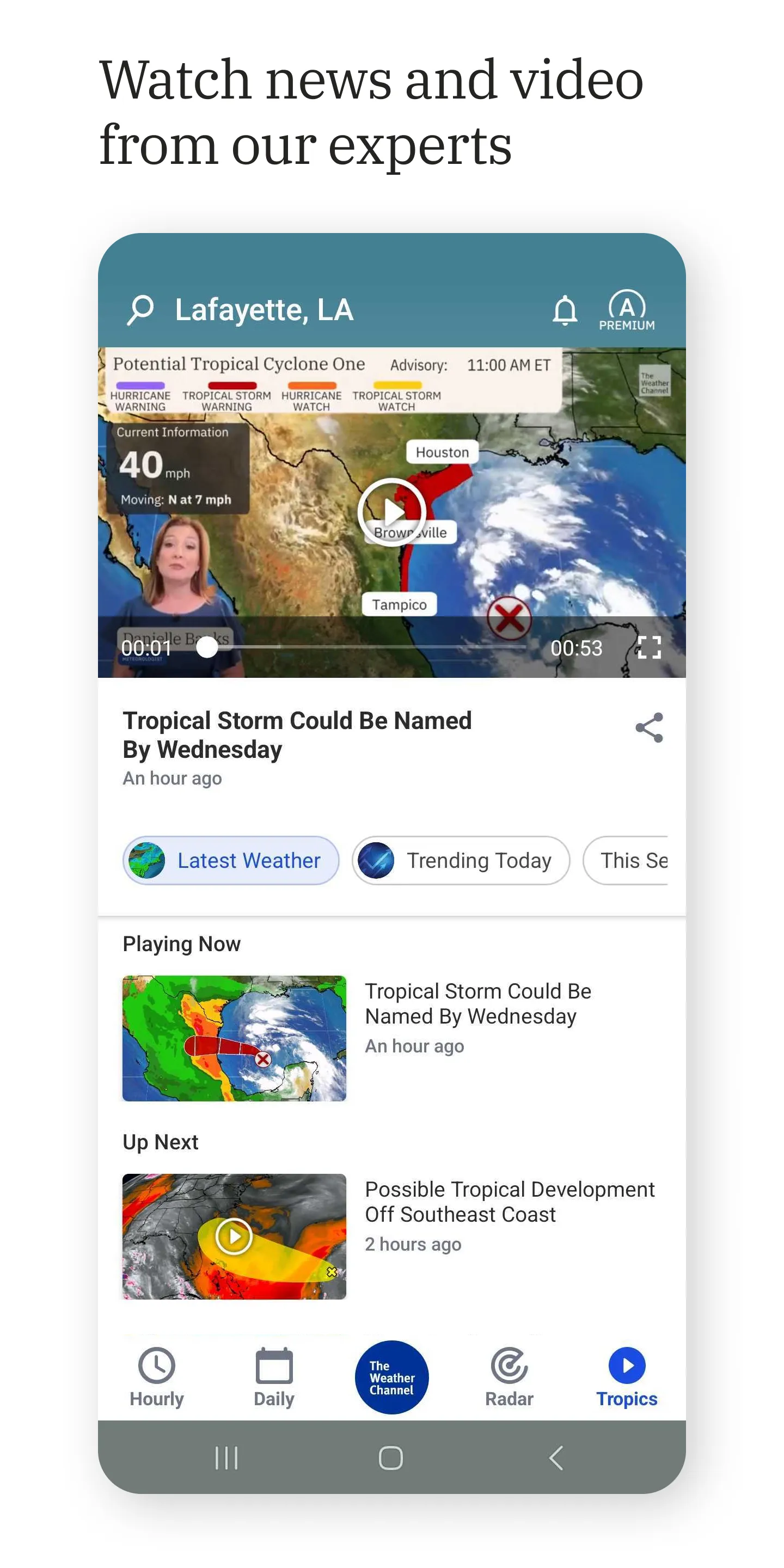 The Weather Channel - Radar | Indus Appstore | Screenshot