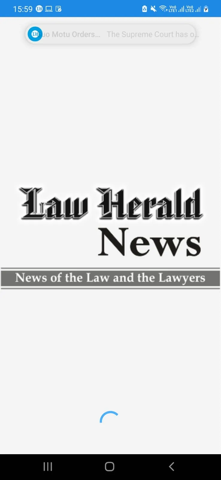 Law Herald News | Indus Appstore | Screenshot