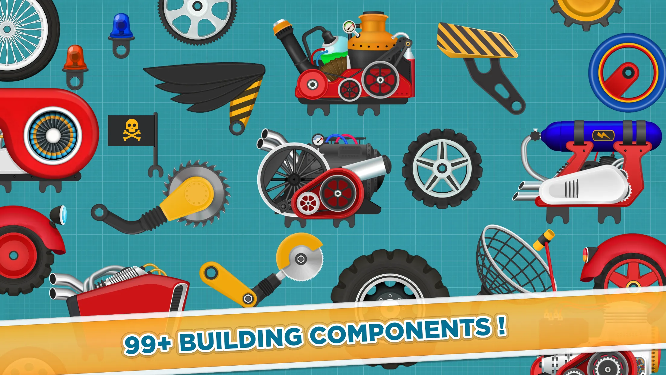 Car Builder & Racing for Kids | Indus Appstore | Screenshot