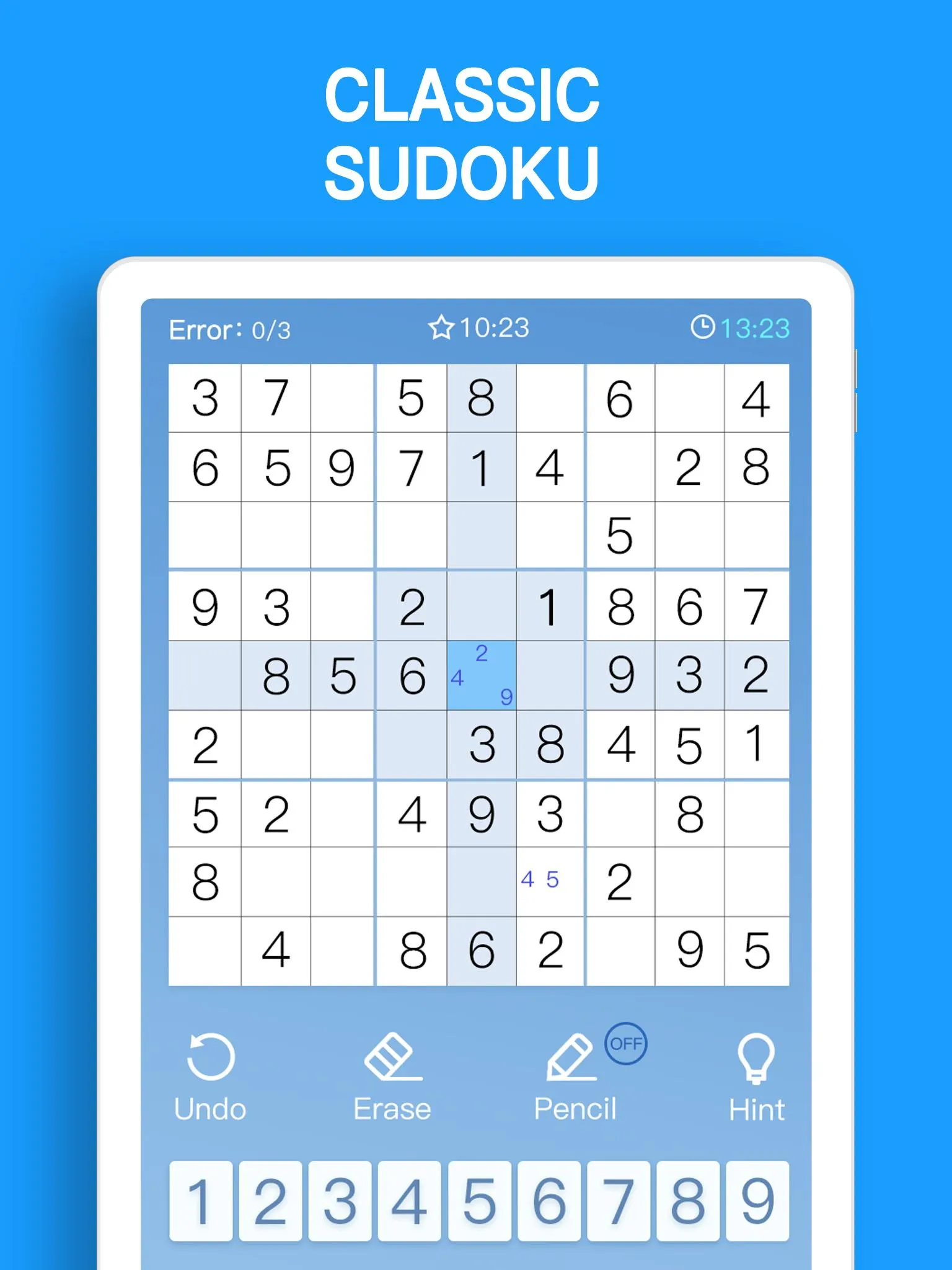 Sudoku - Classic Puzzles | Indus Appstore | Screenshot