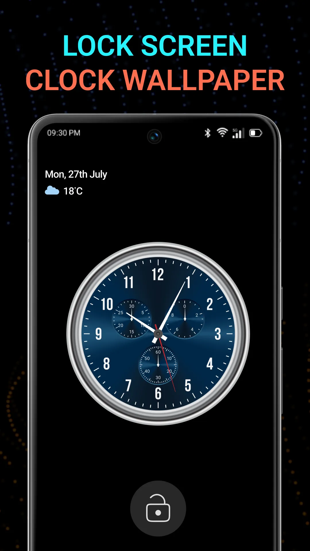 Clock - Analog Clock Wallpaper | Indus Appstore | Screenshot