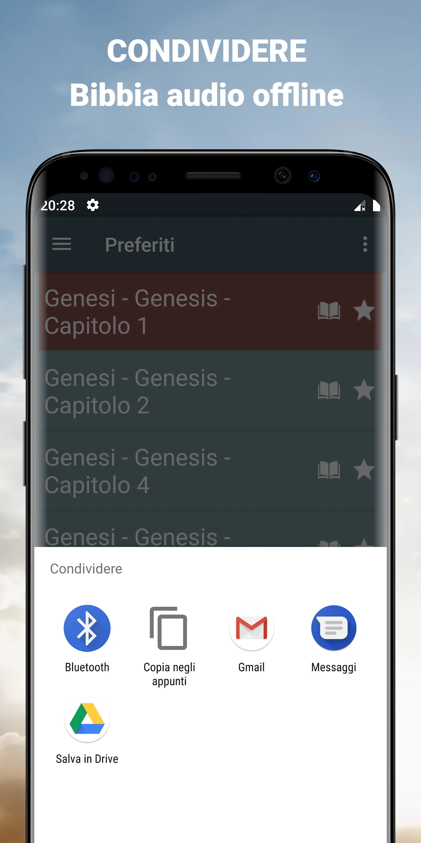 Audio Bibbia Italiano mp3 app | Indus Appstore | Screenshot