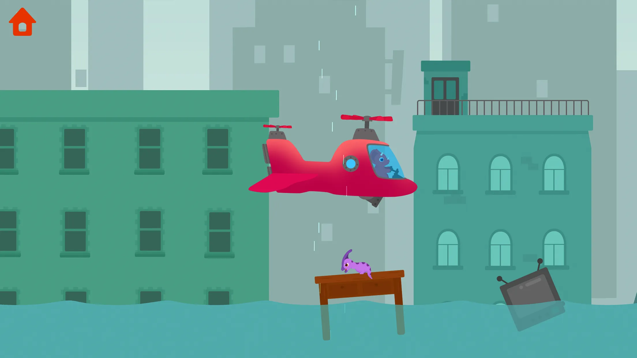 Dinosaur Helicopter Kids Games | Indus Appstore | Screenshot