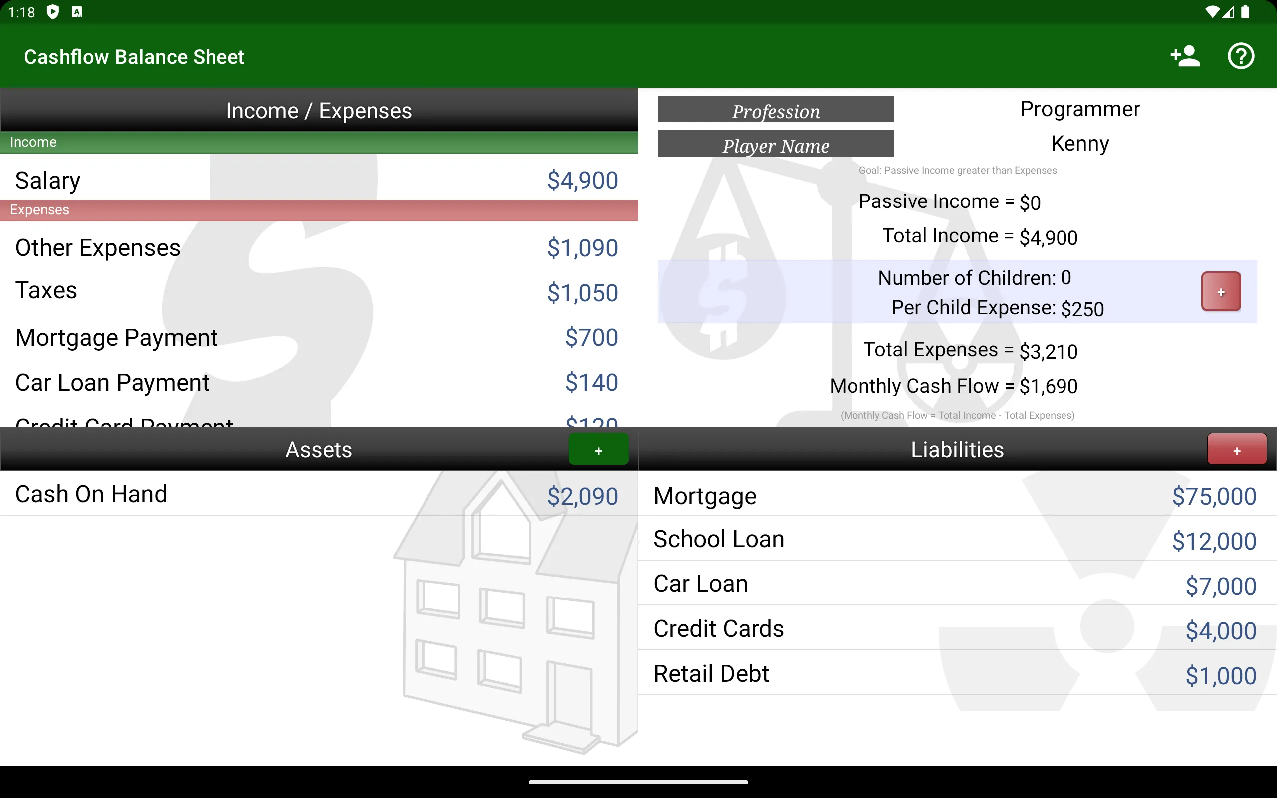 Cashflow Balance Sheet | Indus Appstore | Screenshot