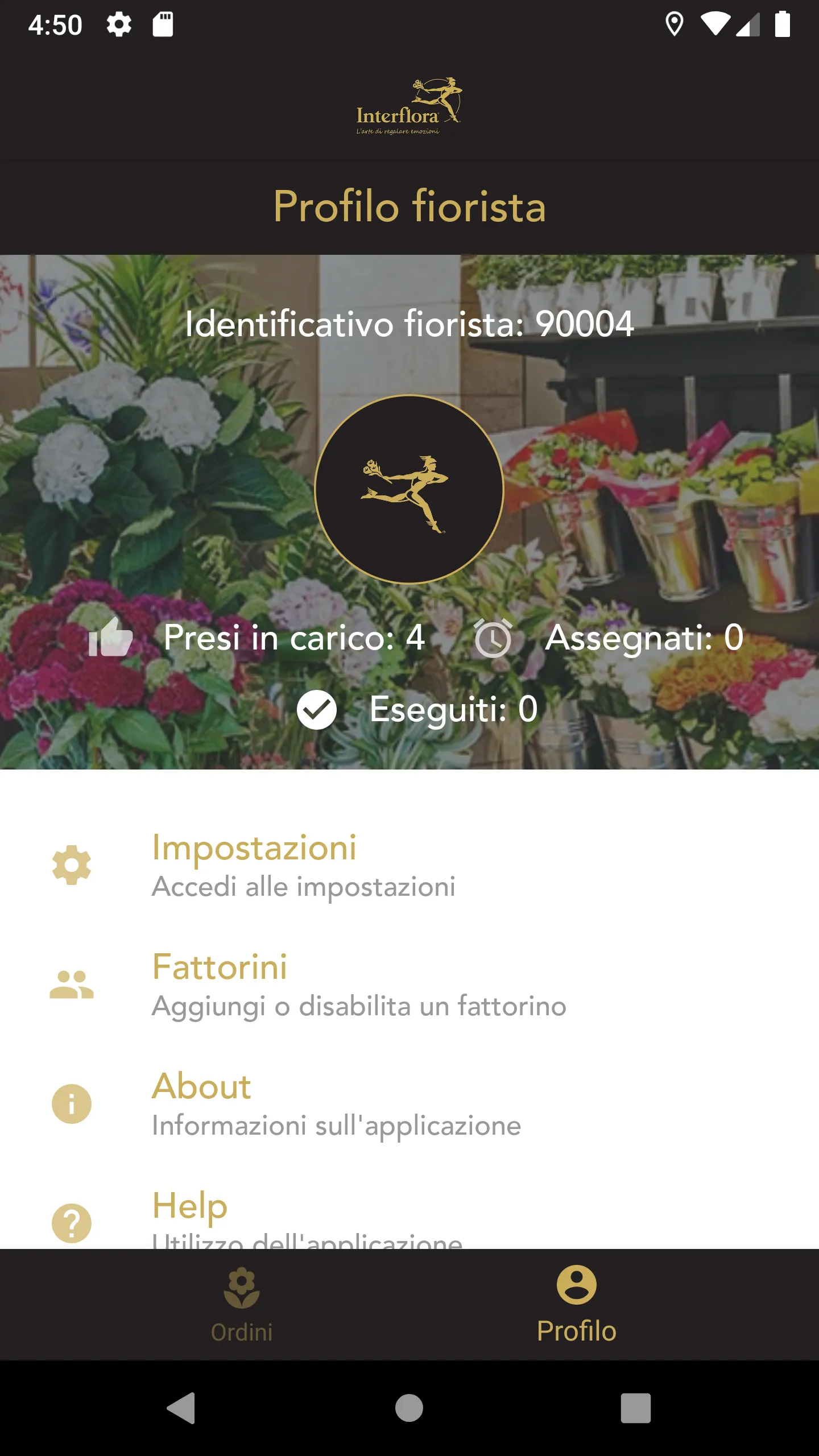 Interflora Fioristi | Indus Appstore | Screenshot