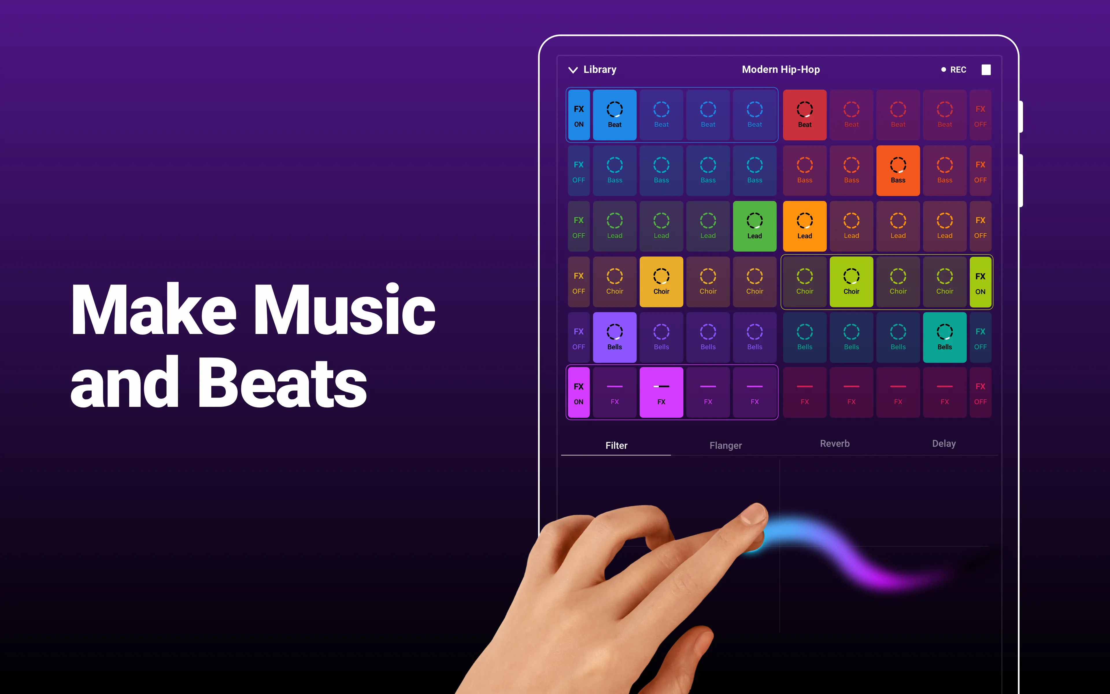 Groovepad - music & beat maker | Indus Appstore | Screenshot