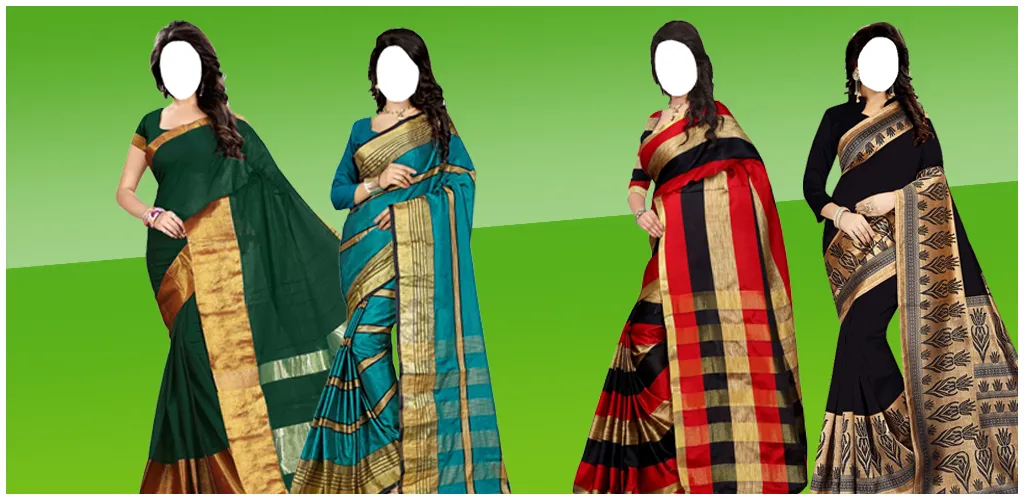 Women Cotton Saree Suit | Indus Appstore | Screenshot