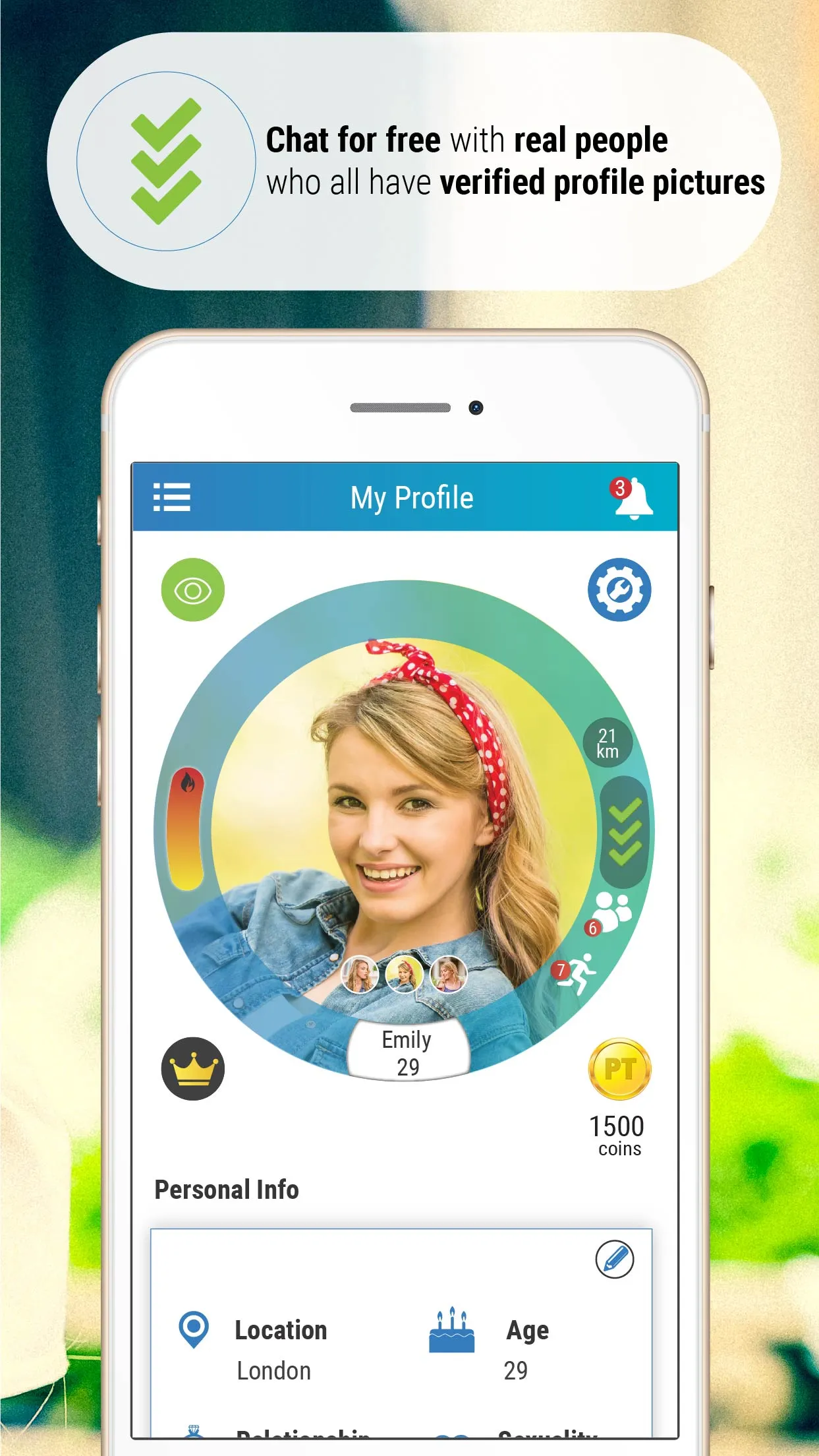 PriveTalk Real Online Dating | Indus Appstore | Screenshot