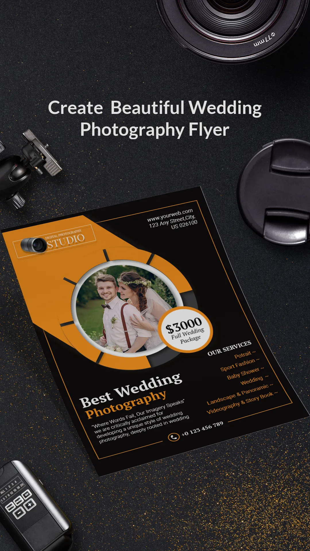 Flyers, Poster Maker, Design | Indus Appstore | Screenshot