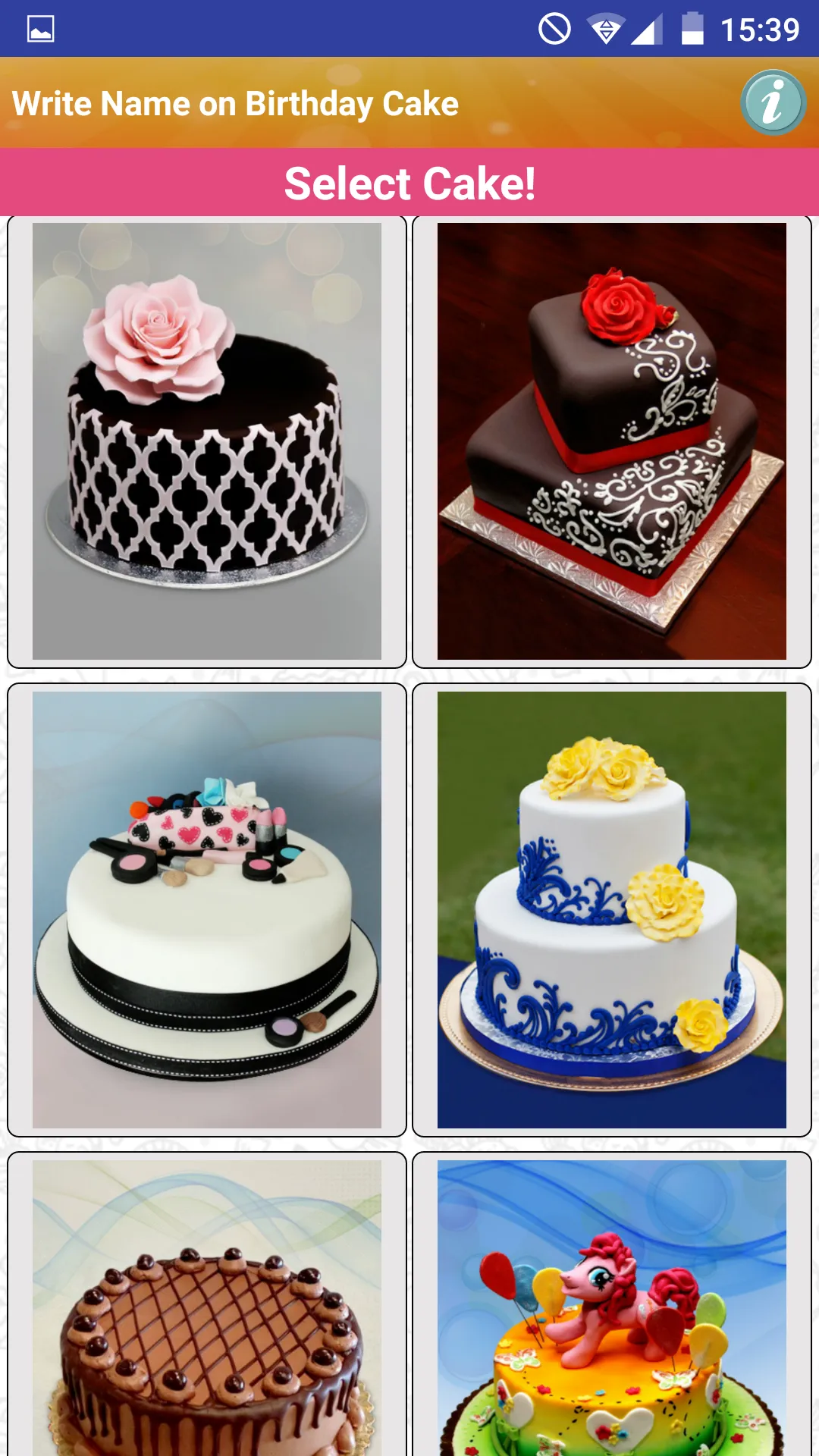 Write Name on Birthday Cake | Indus Appstore | Screenshot