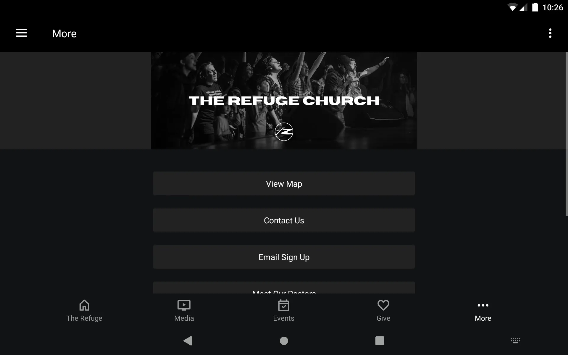 The Refuge Mobile App | Indus Appstore | Screenshot