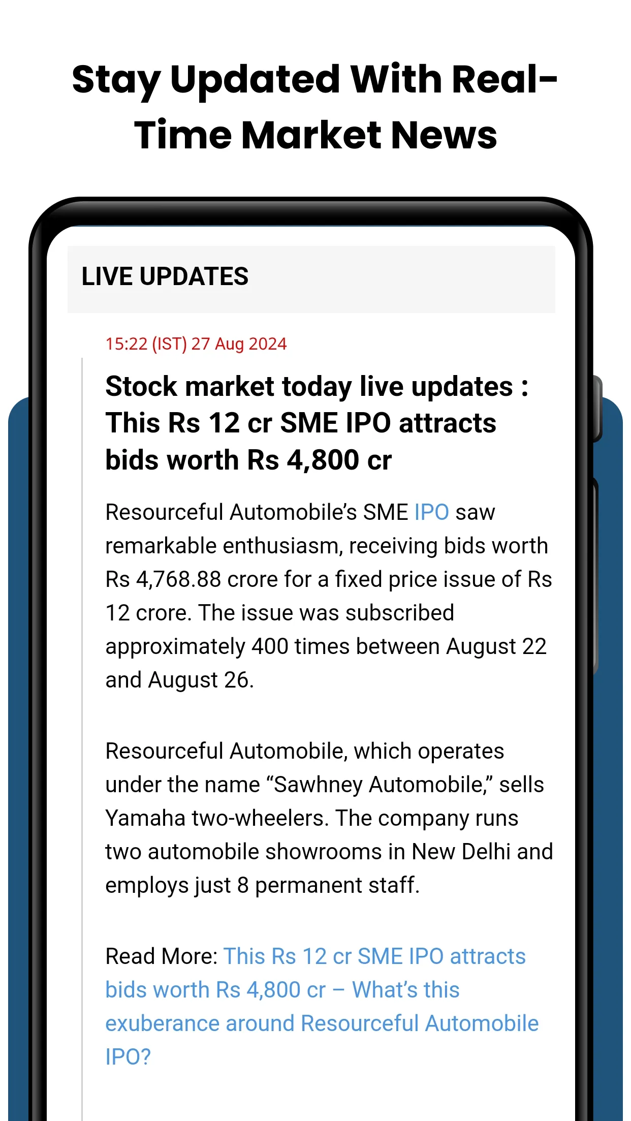 Financial Express-Market News | Indus Appstore | Screenshot